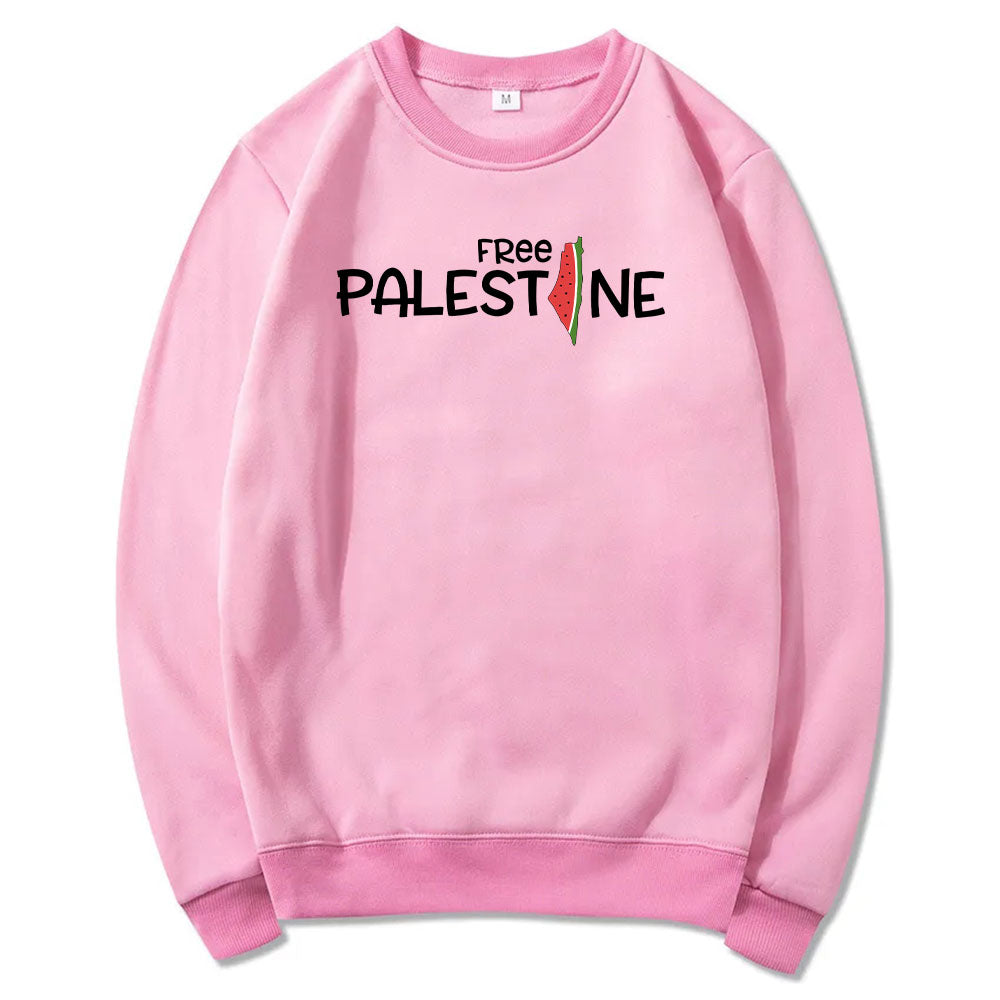 Pink / XS Free Palestine Watermelon Sweater | Project Palestine