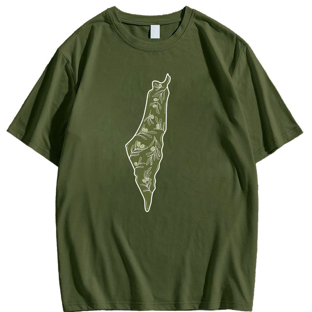 Camiseta de Geografía del Olivo