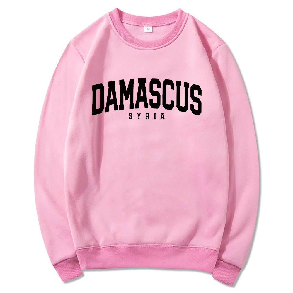 Pink / XS Damascus Syria Sweater | Project Palestine