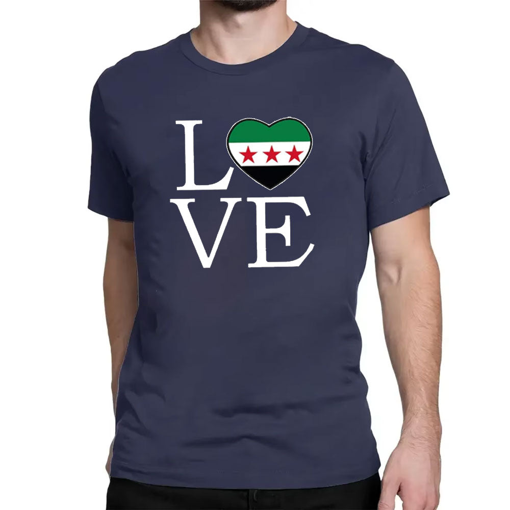 Navy Blue / XS Love Syria Shirt | Project Palestine