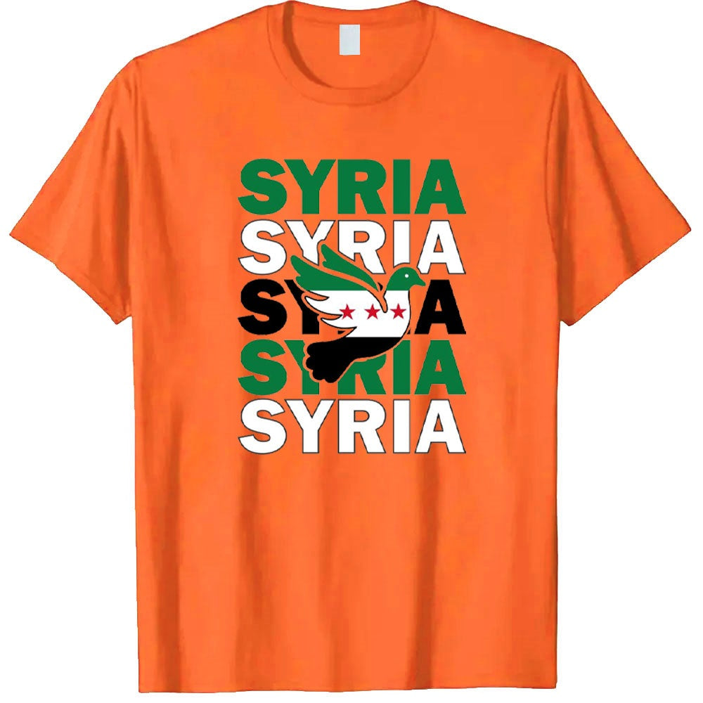 Orange / XS Syrian Dove Shirt | Project Palestine