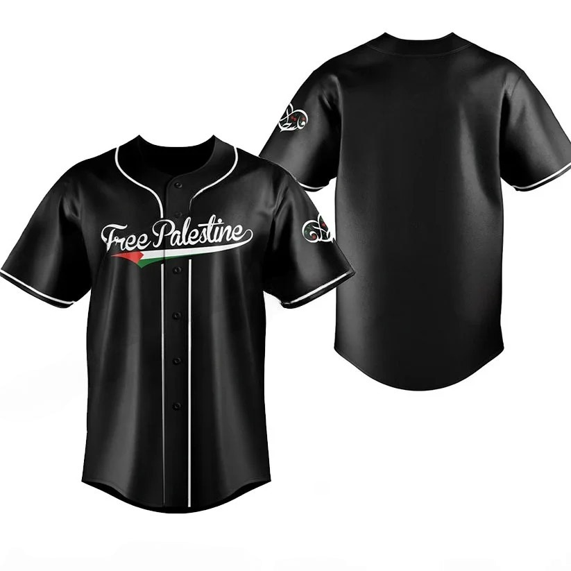 XS Free Palestine Baseball Jersey | Project Palestine