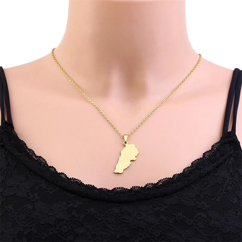 Collier/Chaîne Géographie Libanaise