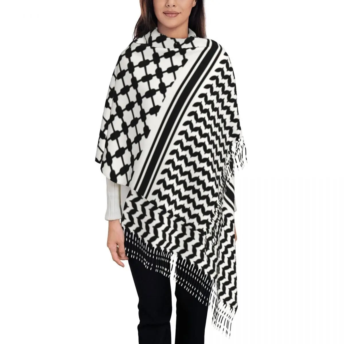 Kuffiya Shawl Wrap (Multiple Styles Available) - Project Palestine