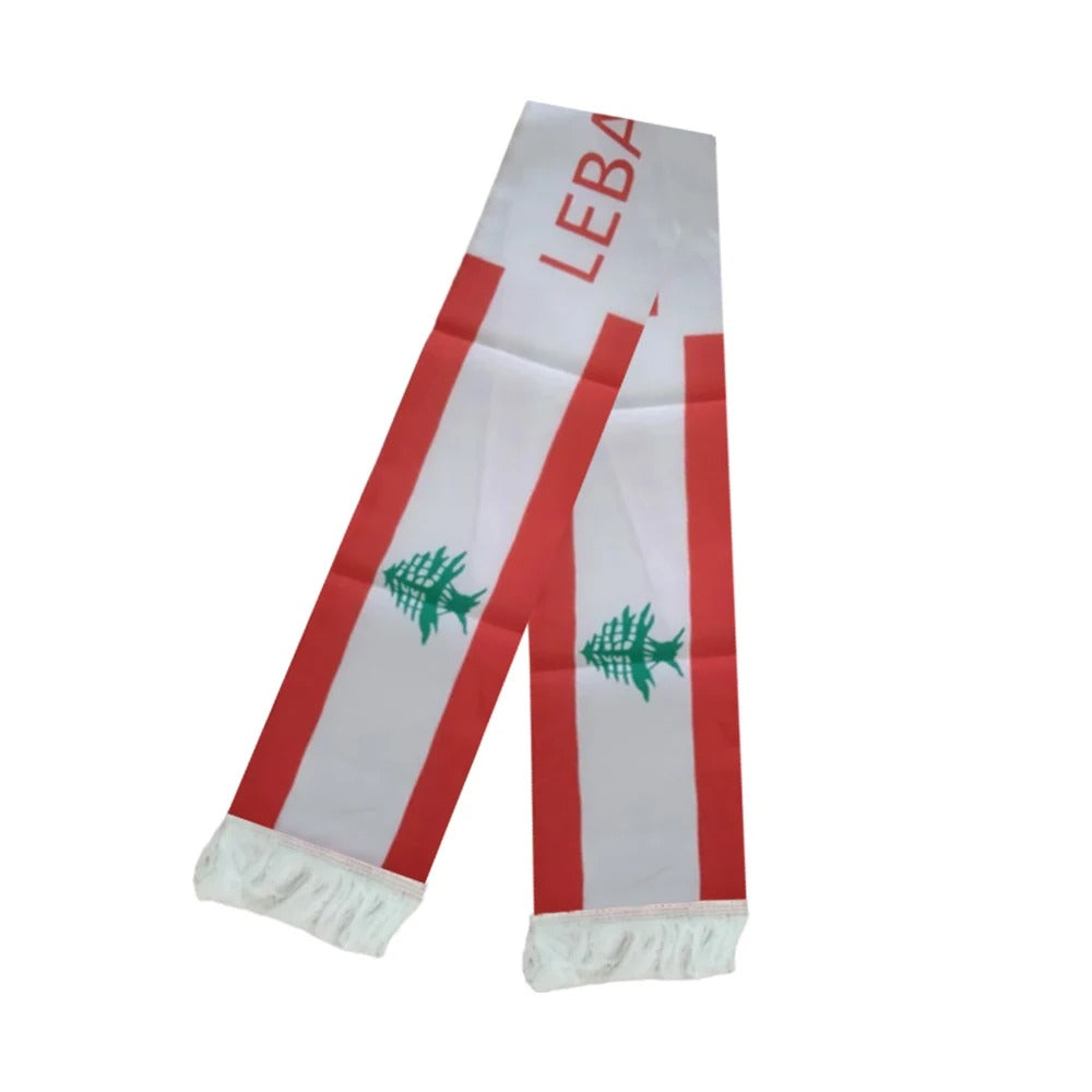6 x 53 Inches (15 x 135 cm) Lebanese Scarf | Project Palestine
