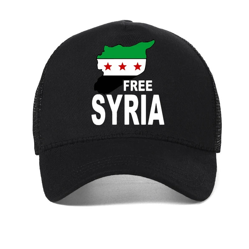 Black Free Syria Cap | Project Palestine