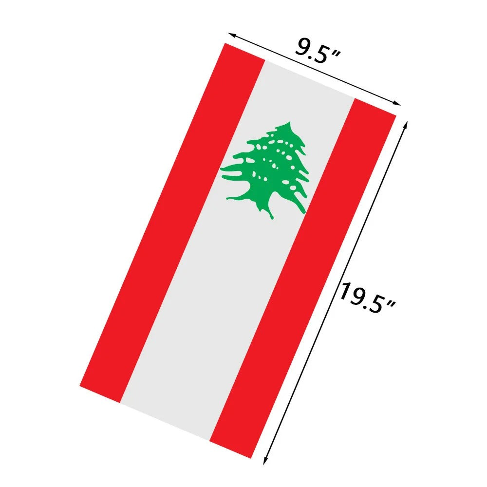 Default Title Lebanon Flag Mask/Bandana | Project Palestine