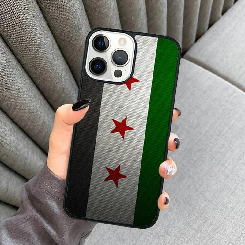 Flag / iPhone 13 Syrian iPhone Case (Multiple Designs Available) | Project Palestine