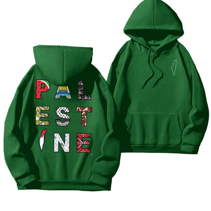 Colorful Palestine Hoodie