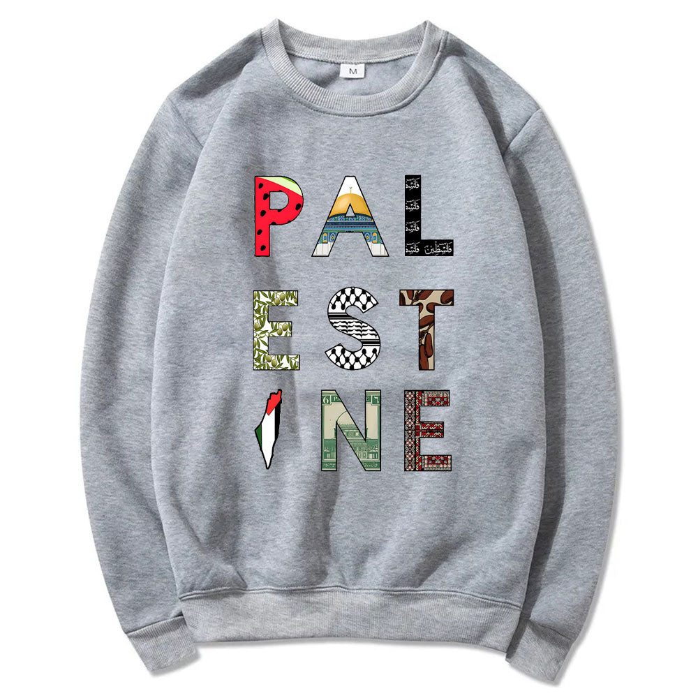 Colorful Palestine Sweater