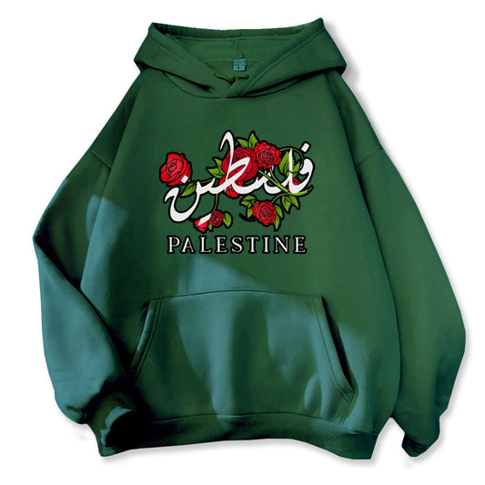 Falasteen Palestine Roses Hoodie