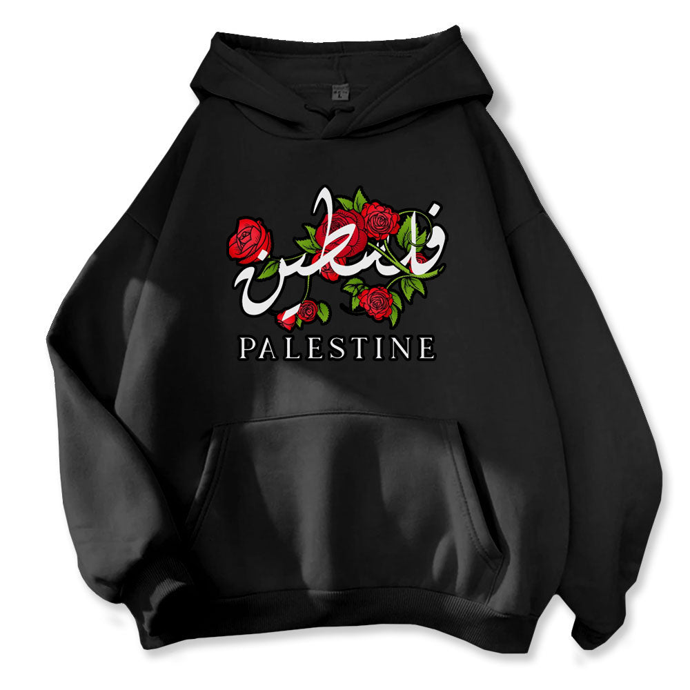 Falasteen Palestine Roses Hoodie