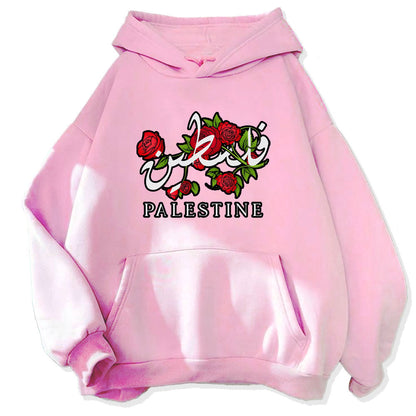 Sudadera con capucha de las rosas palestinas de Falasteen 