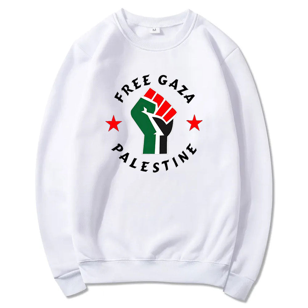 Suéter solidario de Palestina y Gaza libre 