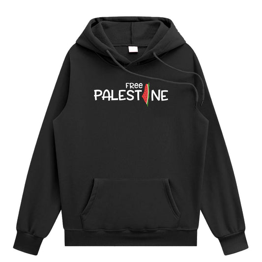 Sudadera con capucha de sandía de Palestina Libre 