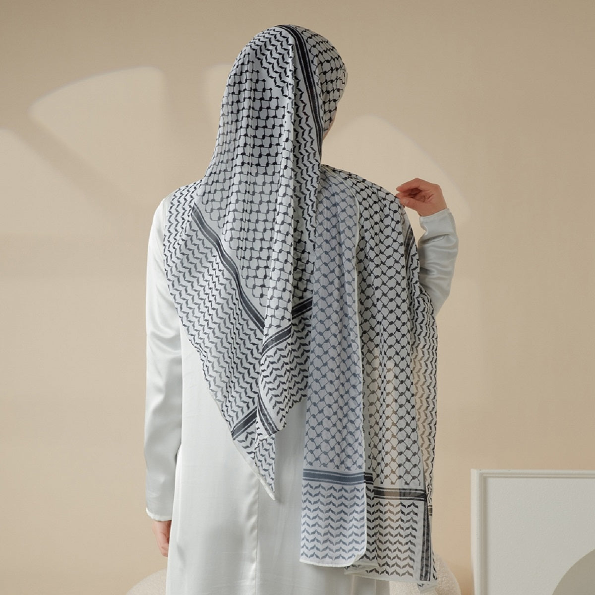 Pañuelo hiyab keffiyeh original