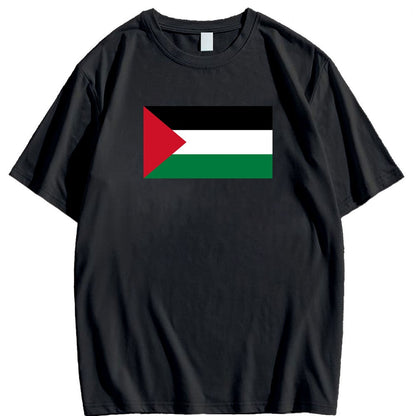 Camiseta con la bandera de Palestina