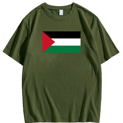 Camiseta con la bandera de Palestina