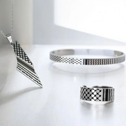 Keffiyeh Jewelry Set