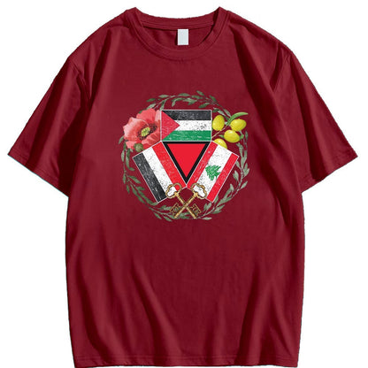 Palestine Lebanon Yemen Trilogy Shirt