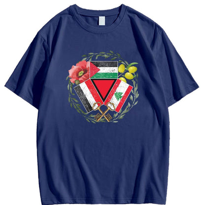 Camiseta de la trilogía Palestina, Líbano y Yemen