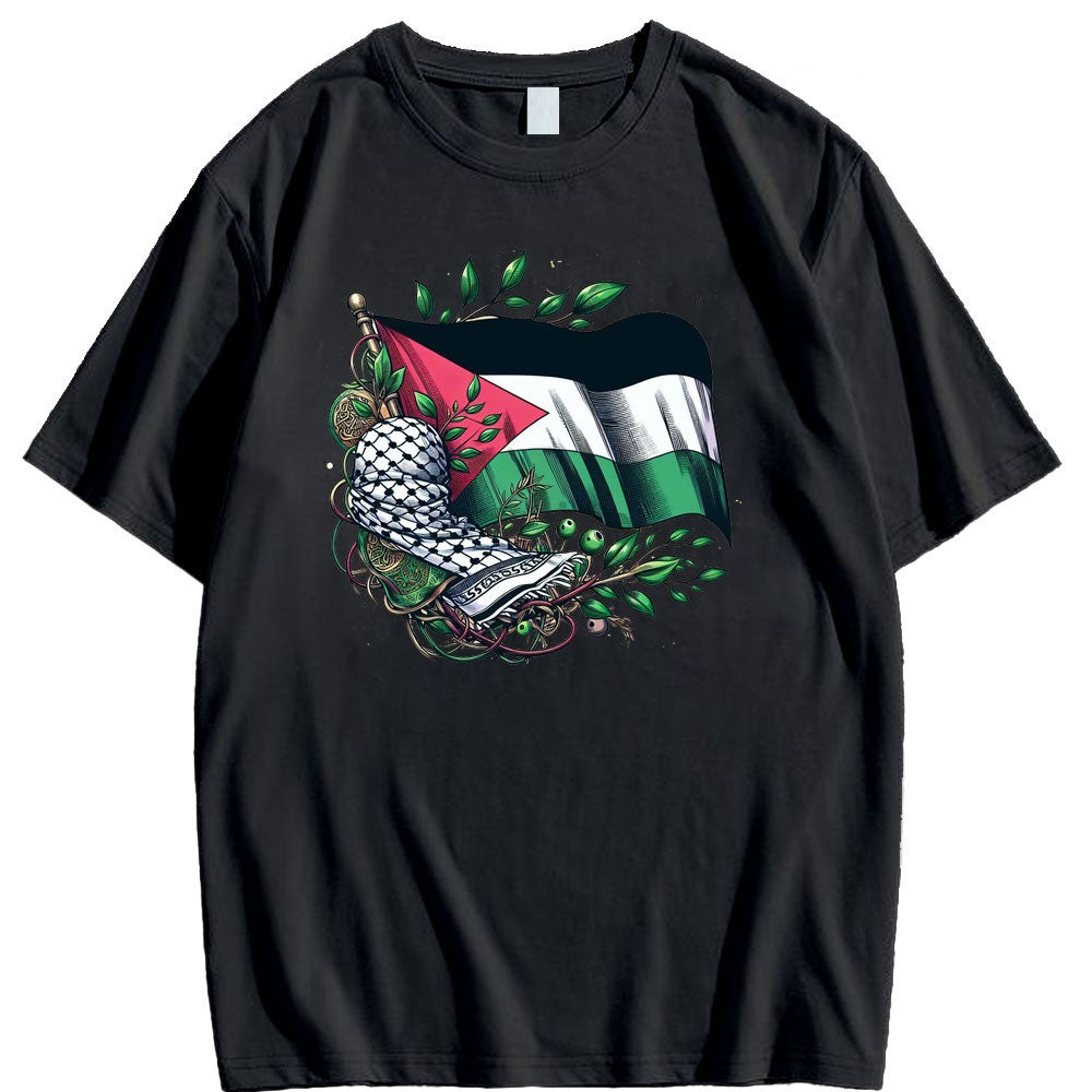 Camiseta de la cultura palestina