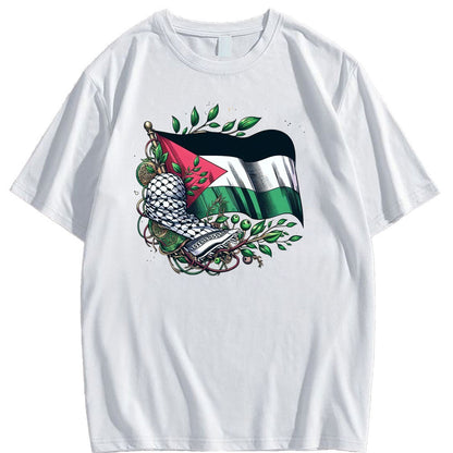 Camiseta de la cultura palestina