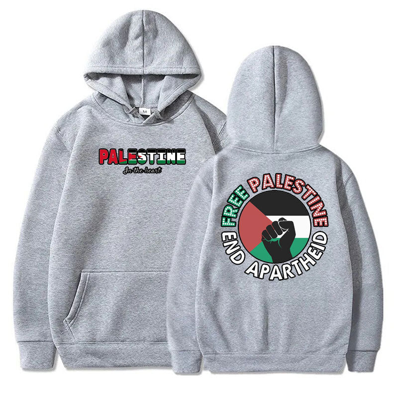 Palestine In The Heart Hoodie (Different Styles Available) - Project Palestine