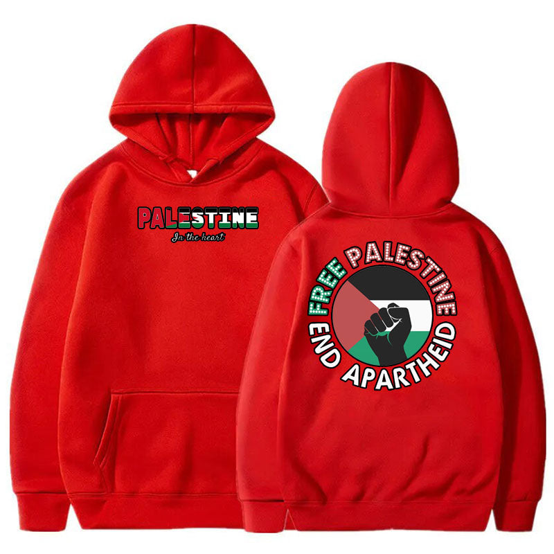 Palestine In The Heart Hoodie (Different Styles Available) - Project Palestine