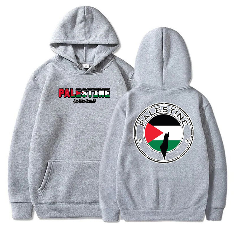 Palestine In The Heart Hoodie (Different Styles Available) - Project Palestine