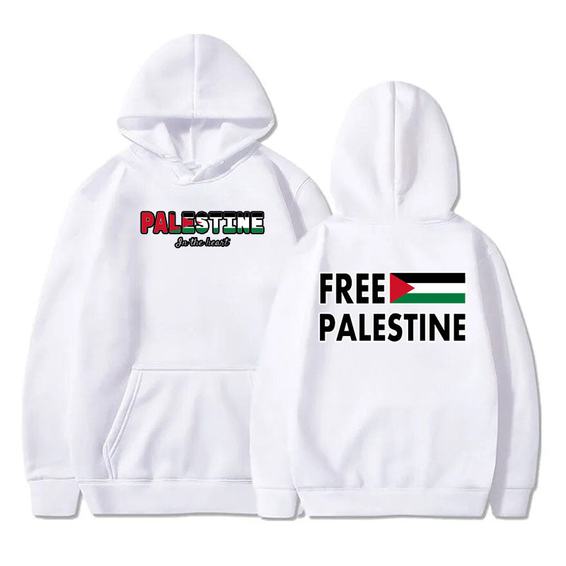 Palestine In The Heart Hoodie (Different Styles Available) - Project Palestine