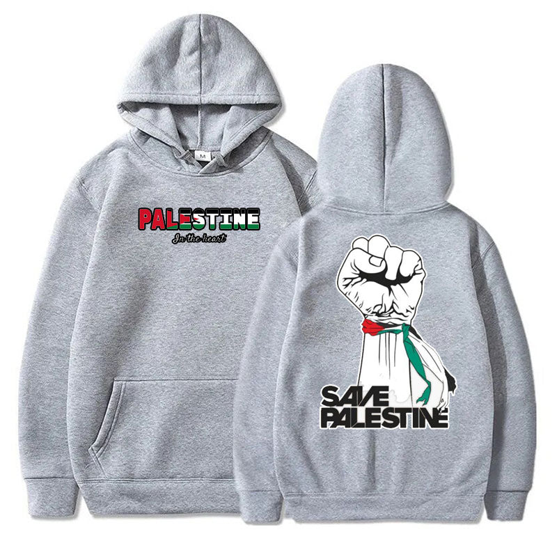 Palestine In The Heart Hoodie (Different Styles Available) - Project Palestine