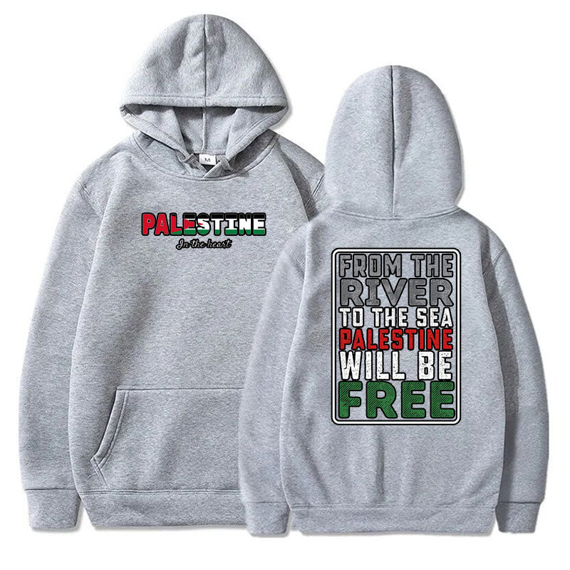 Palestine In The Heart Hoodie (Different Styles Available) - Project Palestine