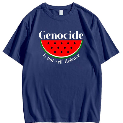 Genocide is Not Self Defense Shirt