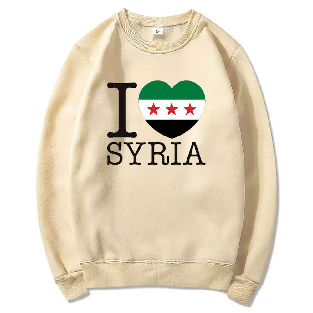 Suéter "Amo a Siria"