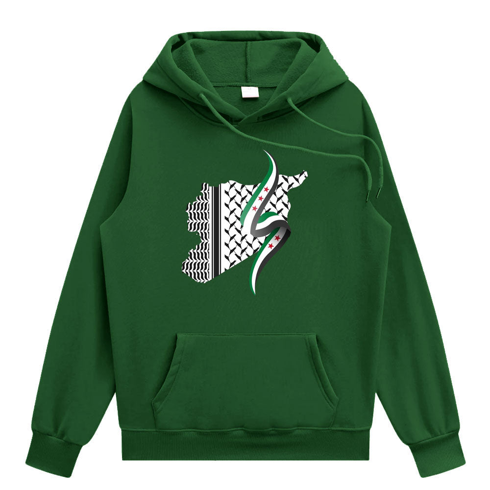 Syrian Keffiyeh Geography Hoodie