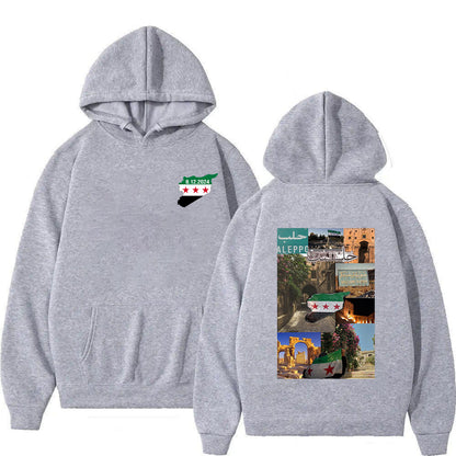 Sudadera con capucha de Alepo sirio