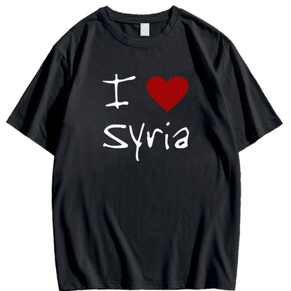 Camiseta "Amo a Siria"