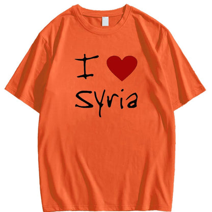 Camiseta "Amo a Siria"