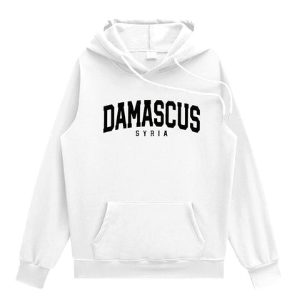 Sudadera con capucha de Damasco, Siria