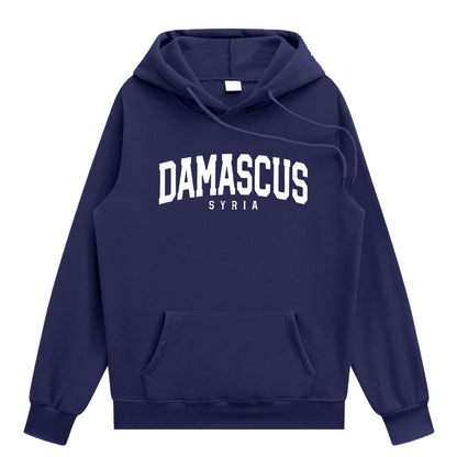 Sudadera con capucha de Damasco, Siria