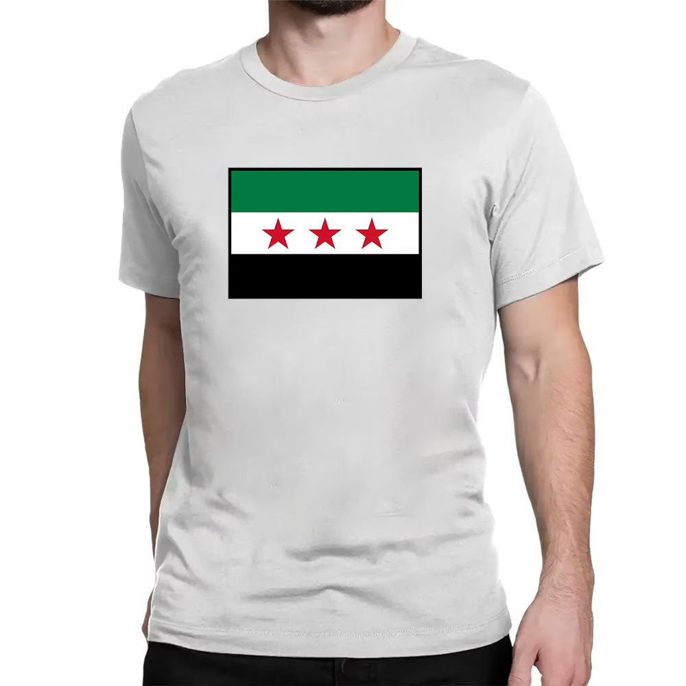 Camiseta con la bandera de Siria