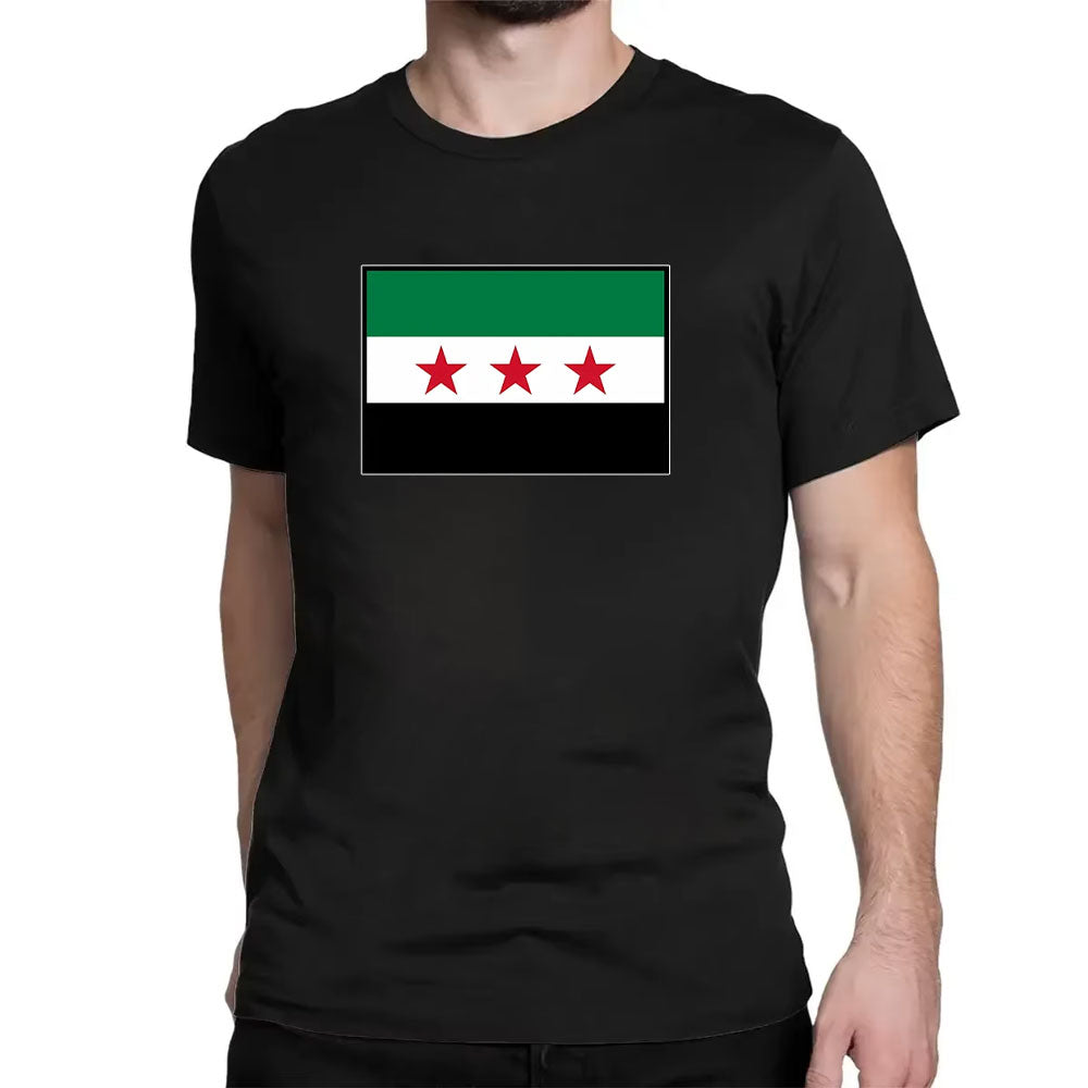 Camiseta con la bandera de Siria