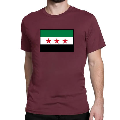 Camiseta con la bandera de Siria