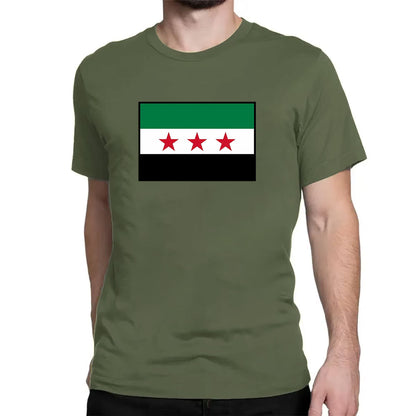 Camiseta con la bandera de Siria