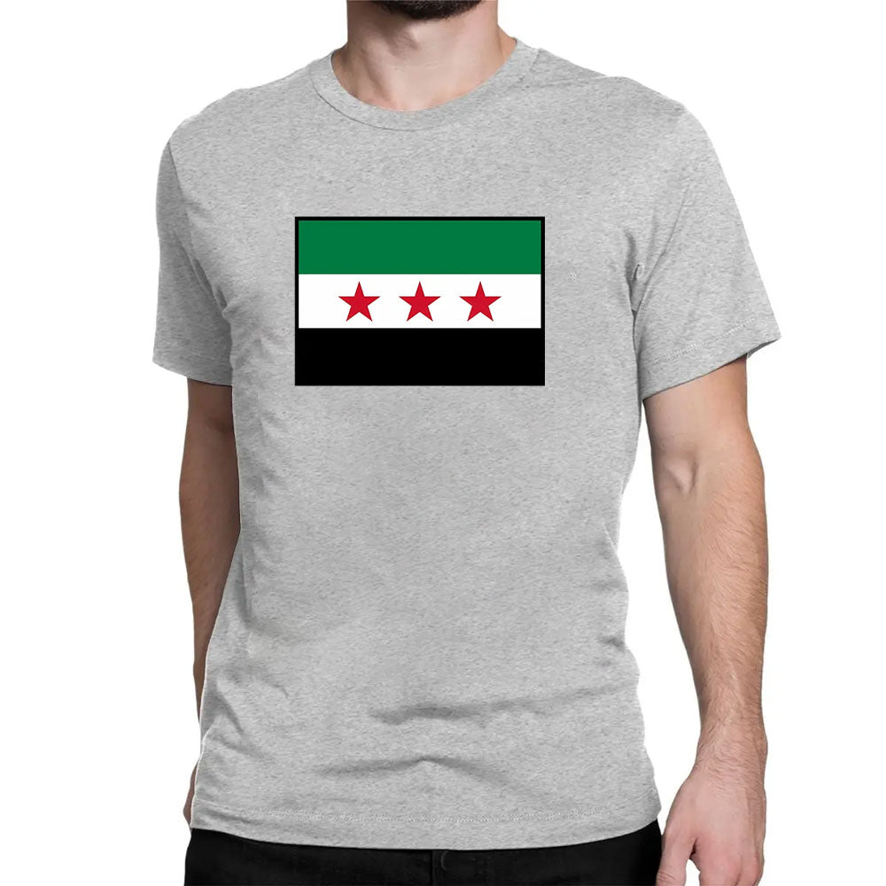 Camiseta con la bandera de Siria