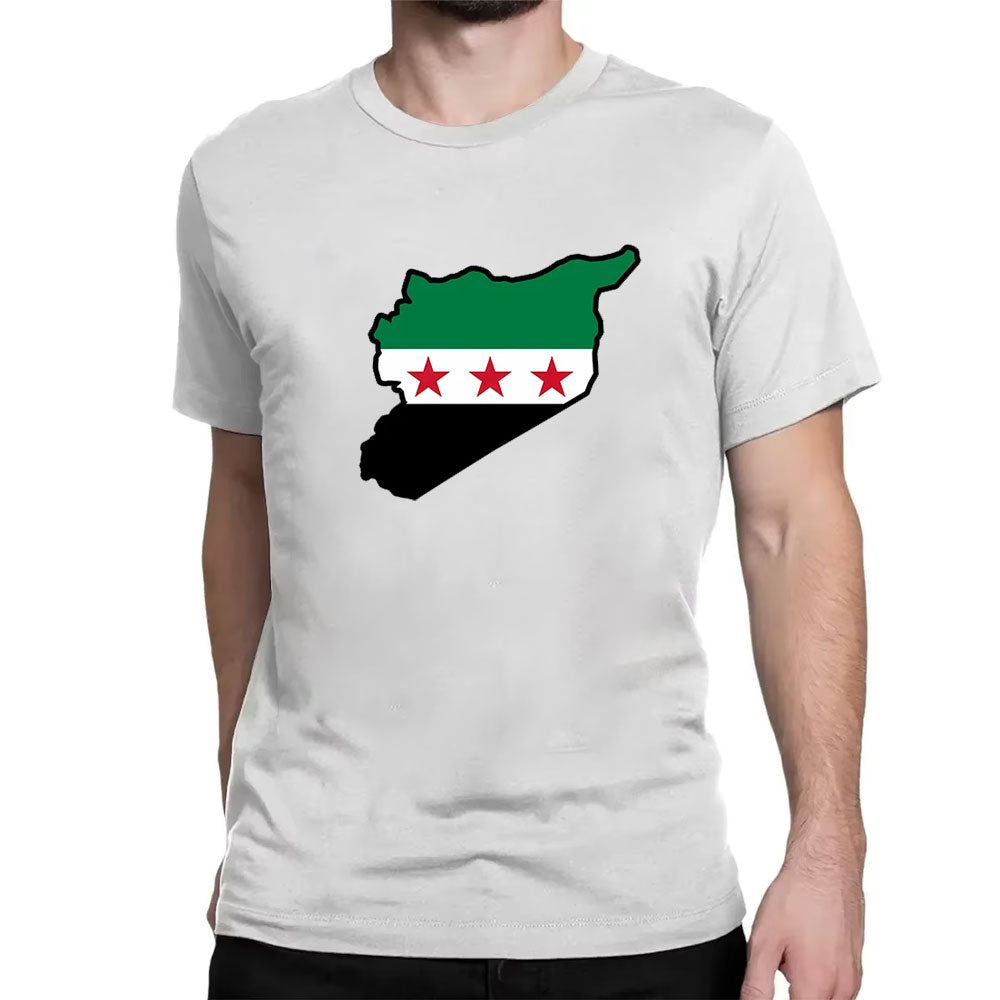 Camiseta de geografía siria