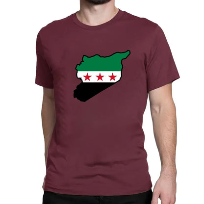 Camiseta de geografía siria