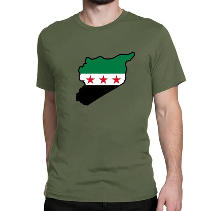 Camiseta de geografía siria