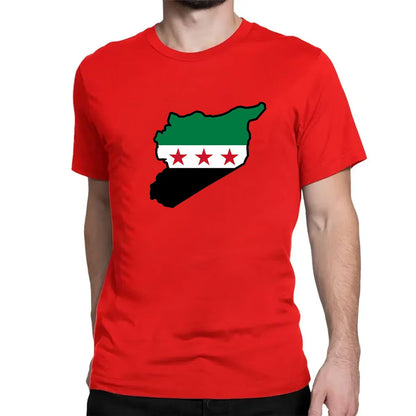 Camiseta de geografía siria